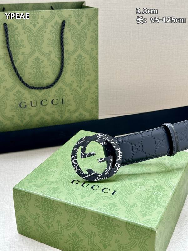Gucci belt 38mmX95-125cm 8L (4)