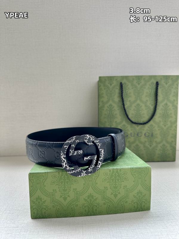 Gucci belt 38mmX95-125cm 8L (5)