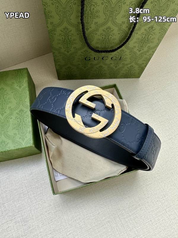 Gucci belt 38mmX95-125cm 8L (6)