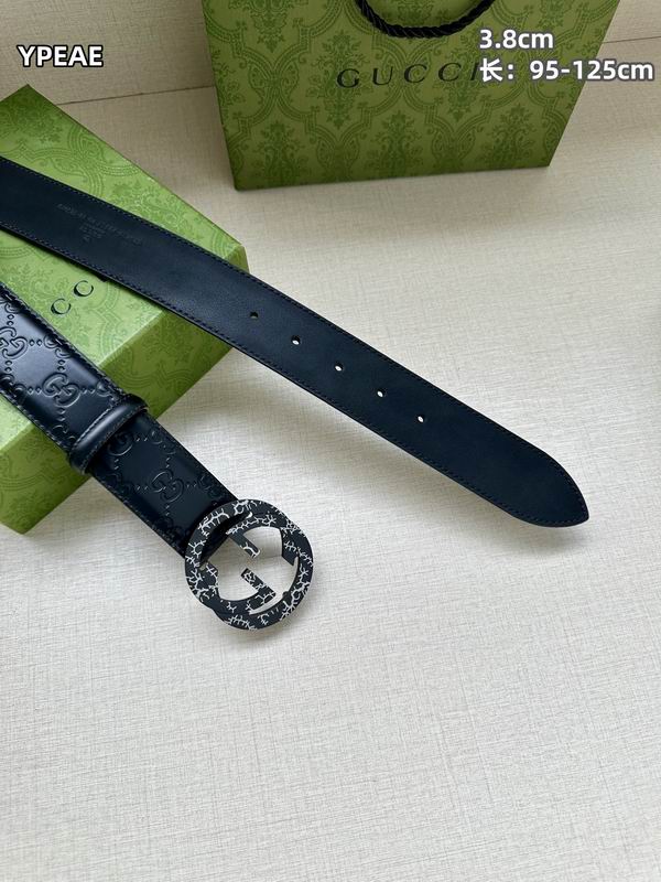 Gucci belt 38mmX95-125cm 8L (6)