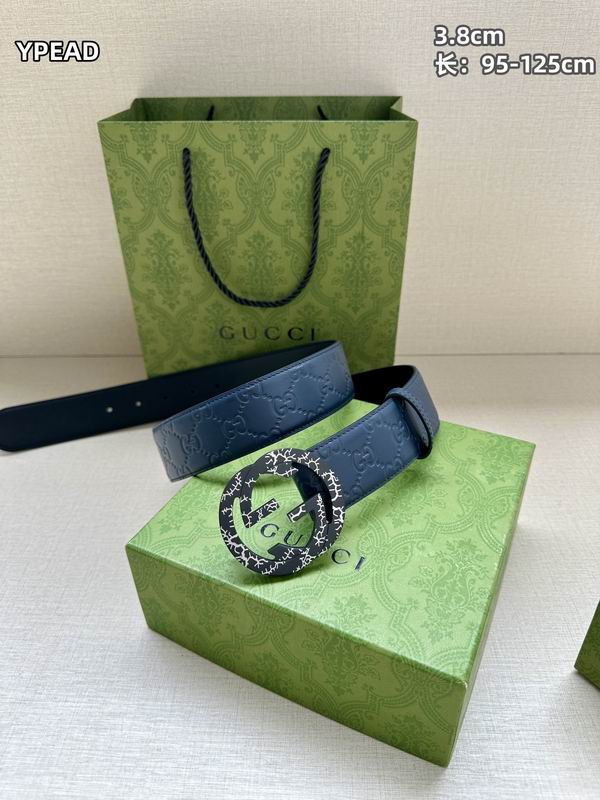 Gucci belt 38mmX95-125cm 8L (7)
