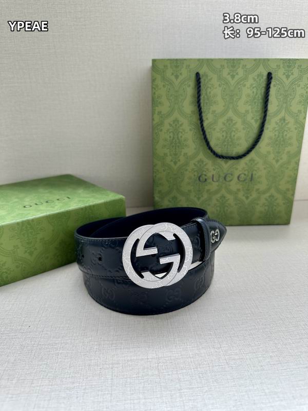 Gucci belt 38mmX95-125cm 8L (7)