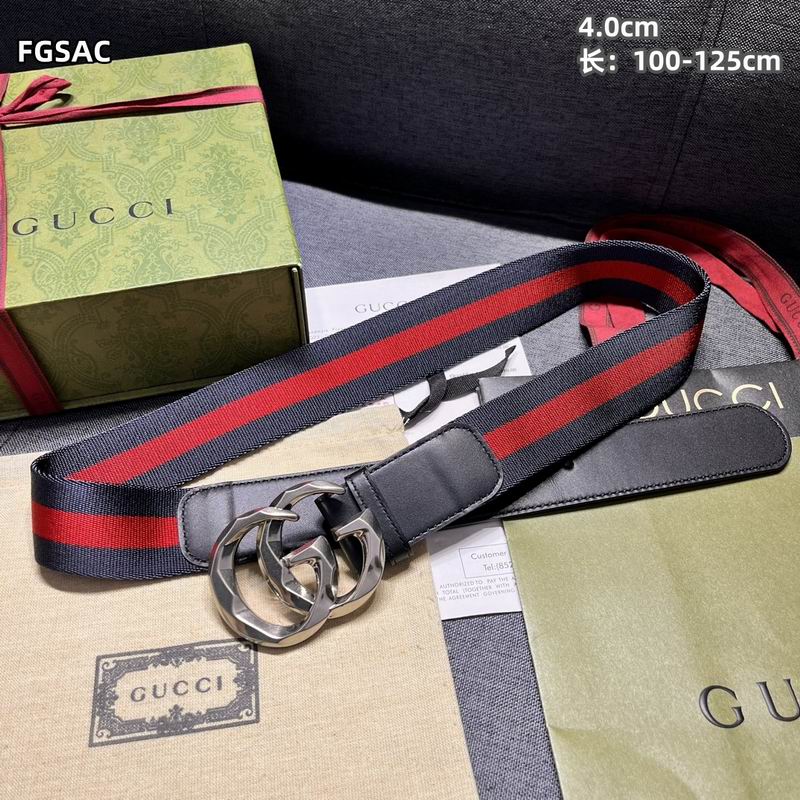 Gucci belt 40mmX100-125cm 8L (10)