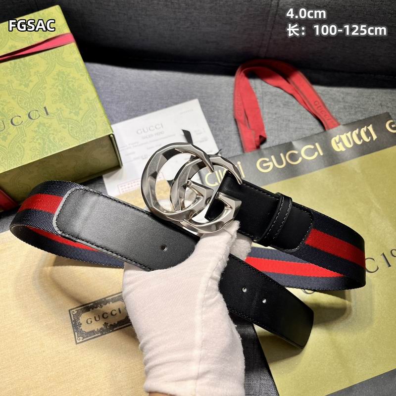 Gucci belt 40mmX100-125cm 8L (12)