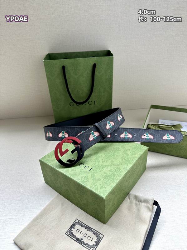 Gucci belt 40mmX100-125cm 8L (4)