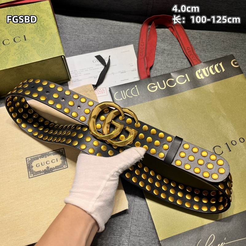 Gucci belt 40mmX100-125cm 8L (5)