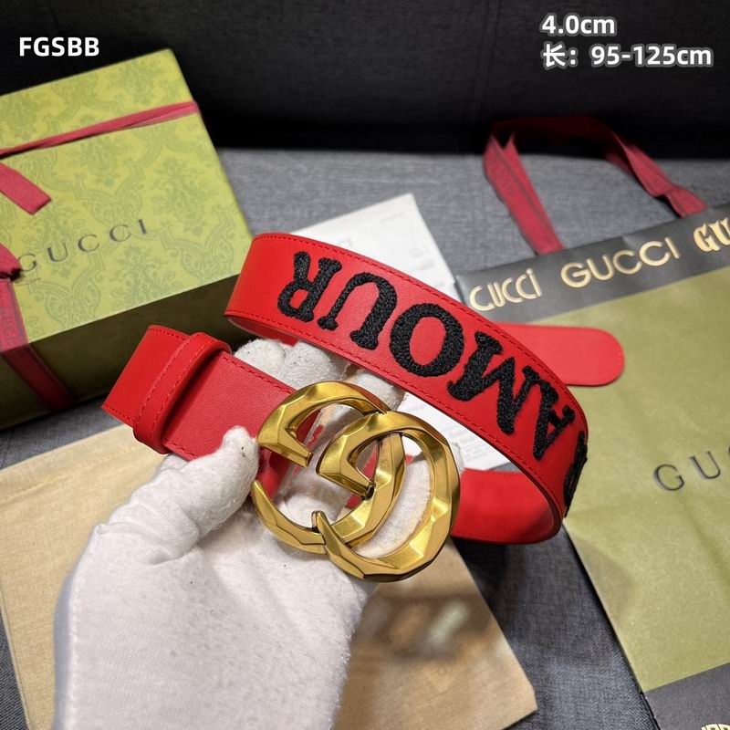 Gucci belt 40mmX95-125cm 8L (10)