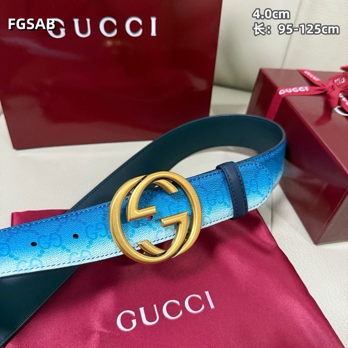Gucci belt 40mmX95-125cm 8L (16)
