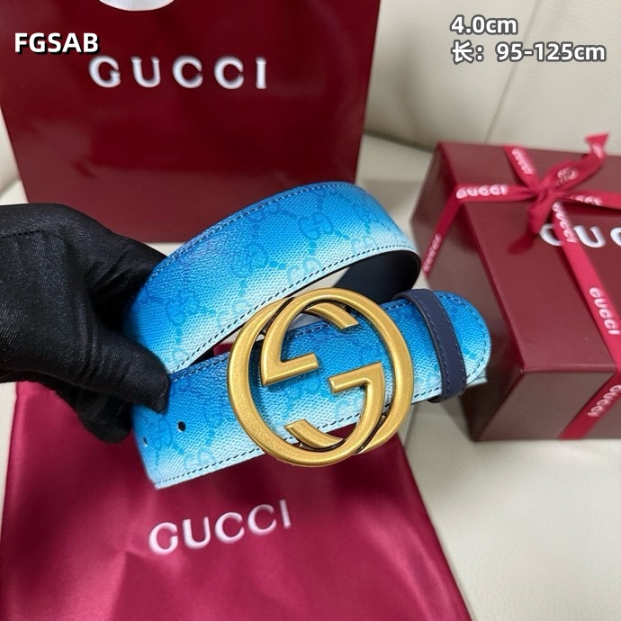 Gucci belt 40mmX95-125cm 8L (17)