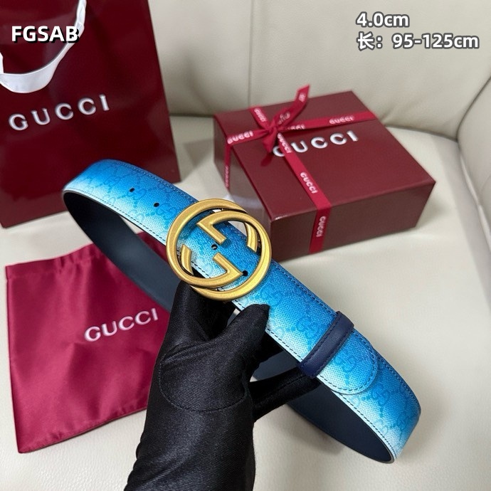 Gucci belt 40mmX95-125cm 8L (19)