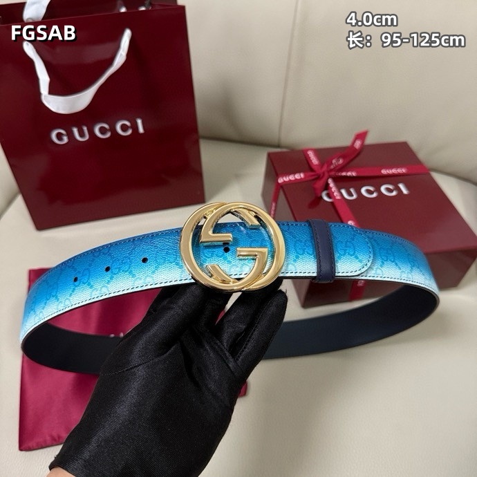 Gucci belt 40mmX95-125cm 8L (2)