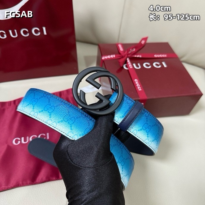 Gucci belt 40mmX95-125cm 8L (22)