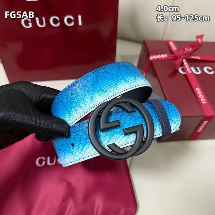 Gucci belt 40mmX95-125cm 8L (24)