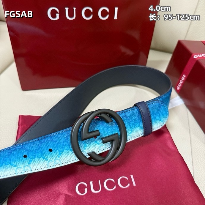 Gucci belt 40mmX95-125cm 8L (25)