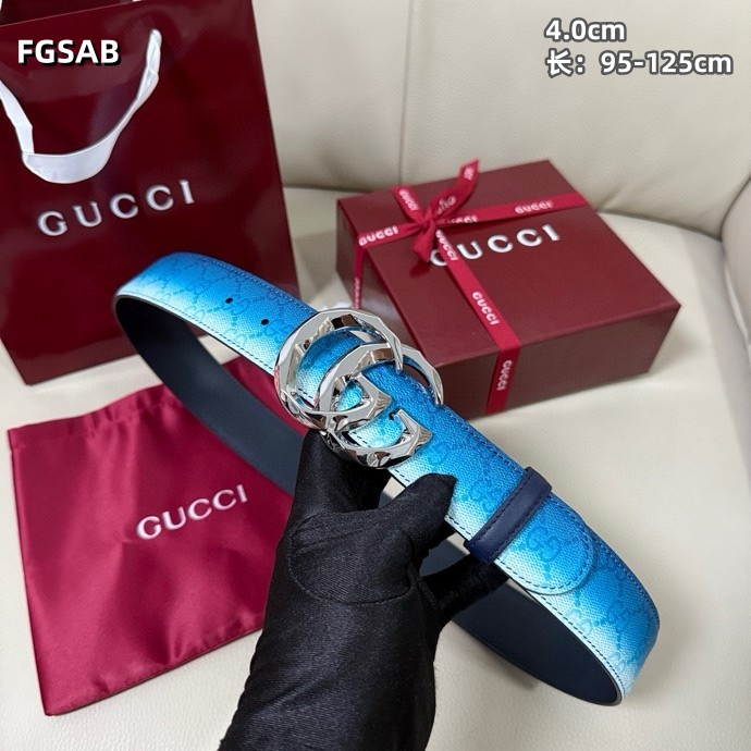 Gucci belt 40mmX95-125cm 8L (36)