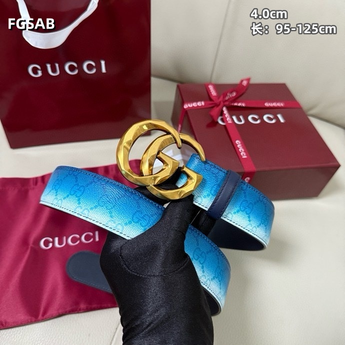 Gucci belt 40mmX95-125cm 8L (39)