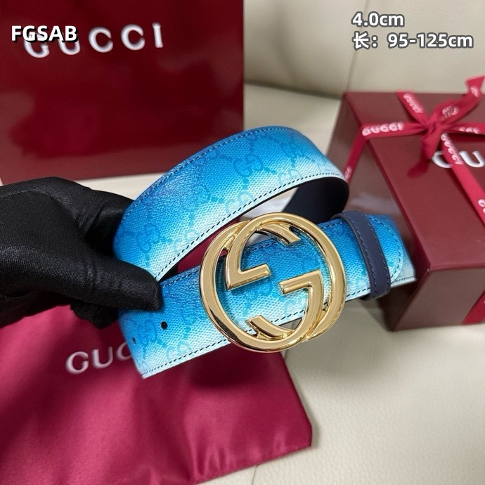 Gucci belt 40mmX95-125cm 8L (4)