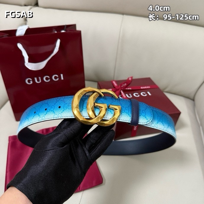 Gucci belt 40mmX95-125cm 8L (40)
