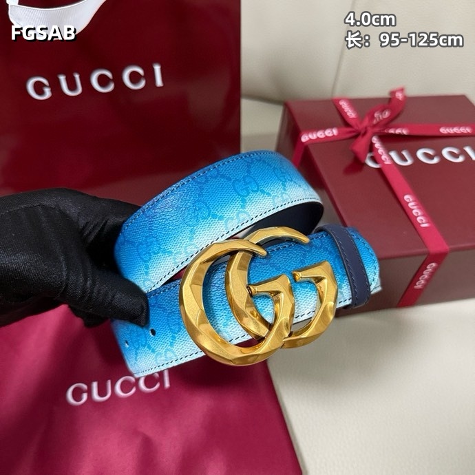 Gucci belt 40mmX95-125cm 8L (41)