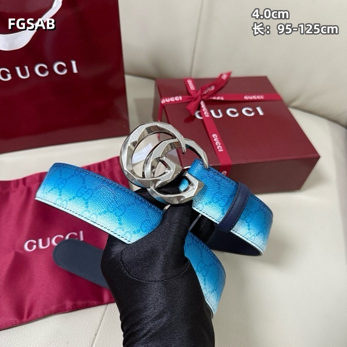 Gucci belt 40mmX95-125cm 8L (43)