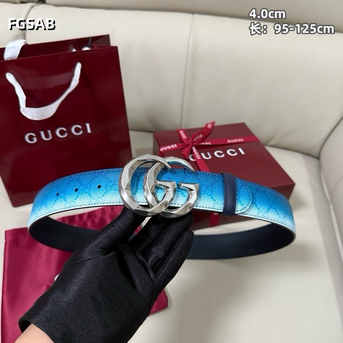 Gucci belt 40mmX95-125cm 8L (44)