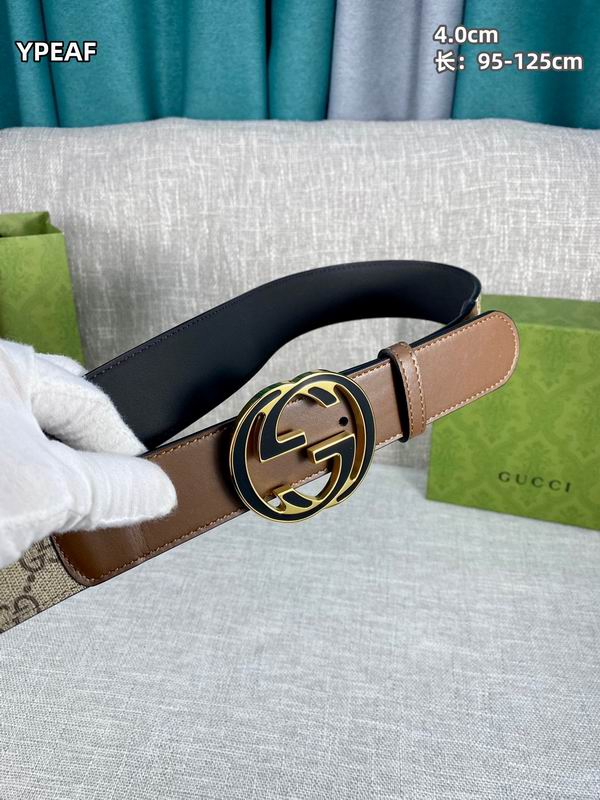 Gucci belt 40mmX95-125cm 8L (45)