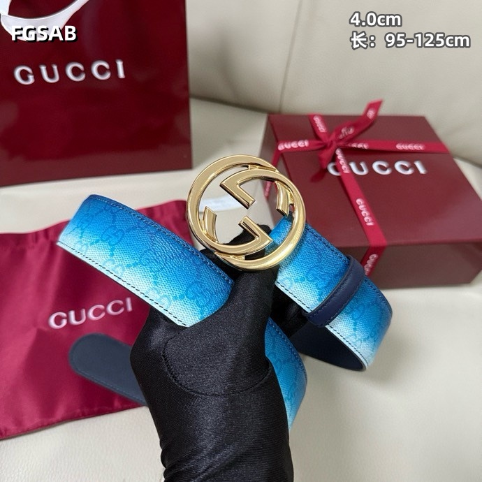 Gucci belt 40mmX95-125cm 8L (5)