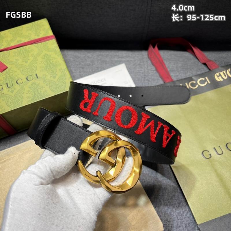 Gucci belt 40mmX95-125cm 8L (6)