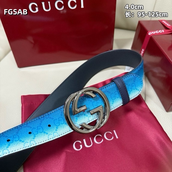 Gucci belt 40mmX95-125cm 8L (9)
