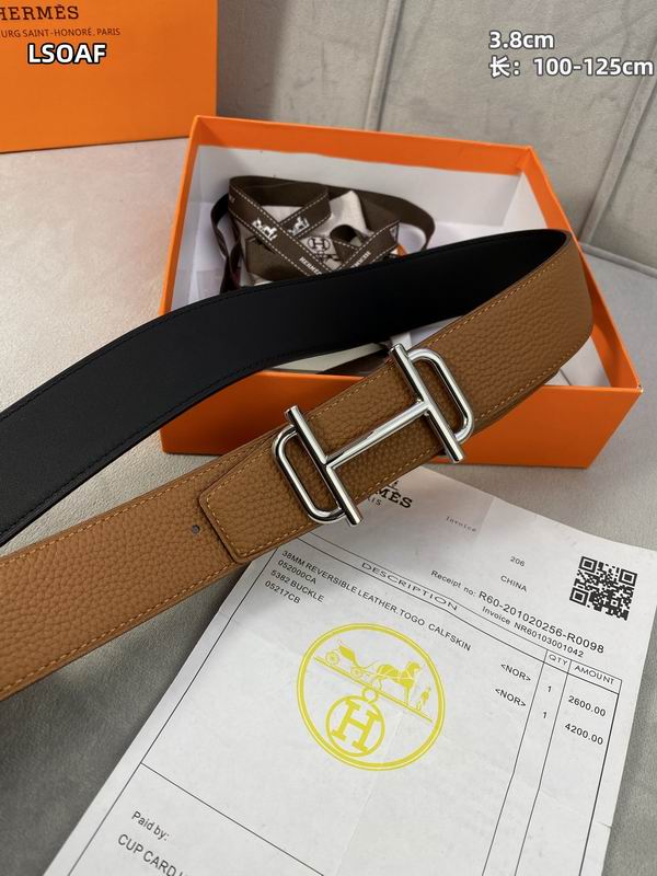 Hermes  belt 38mmX100-125cm 8L (104)