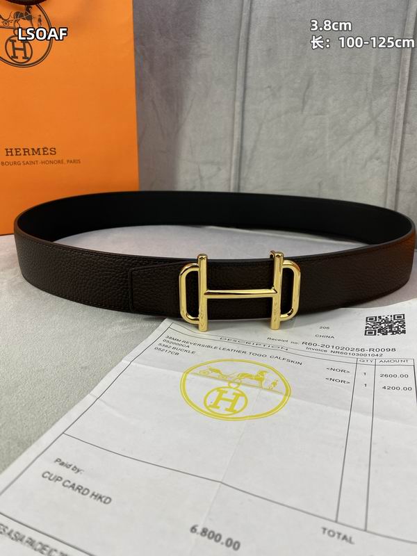 Hermes  belt 38mmX100-125cm 8L (118)