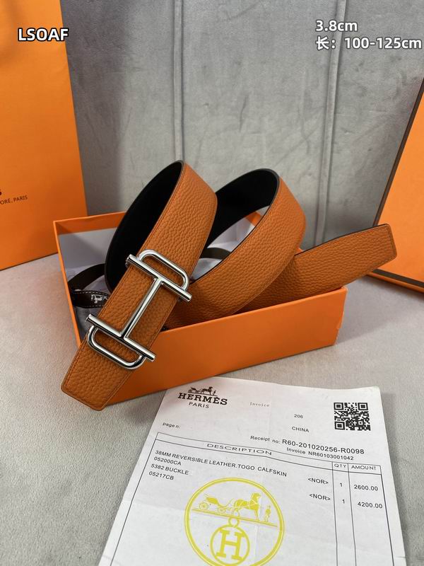 Hermes  belt 38mmX100-125cm 8L (126)