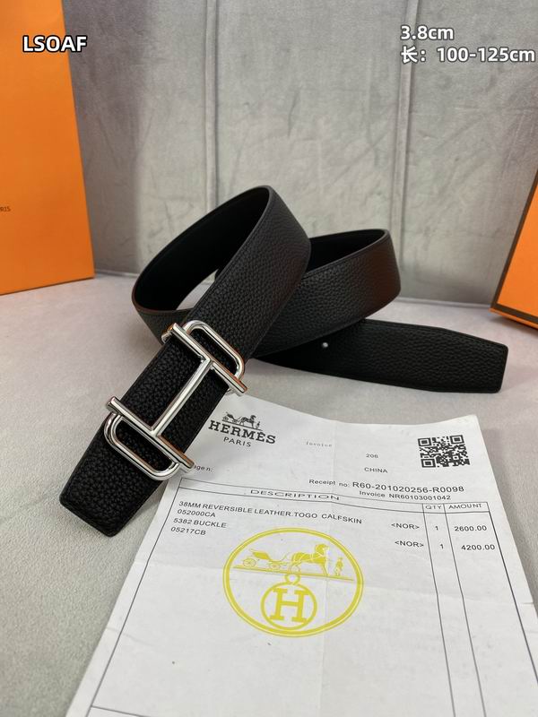 Hermes  belt 38mmX100-125cm 8L (131)