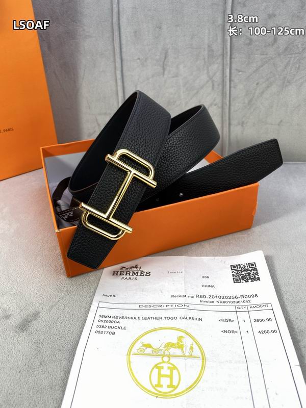 Hermes  belt 38mmX100-125cm 8L (135)