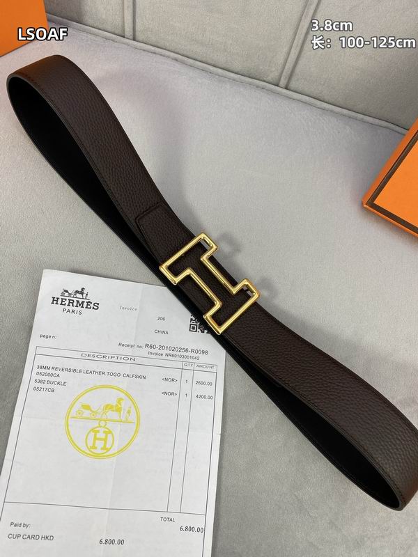 Hermes  belt 38mmX100-125cm 8L (155)