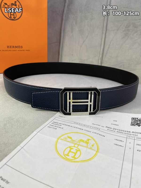 Hermes  belt 38mmX100-125cm 8L (16)