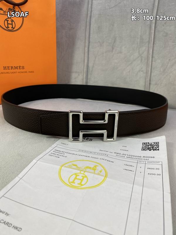 Hermes  belt 38mmX100-125cm 8L (163)