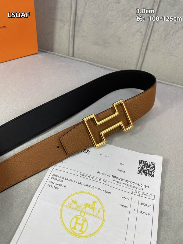 Hermes  belt 38mmX100-125cm 8L (180)