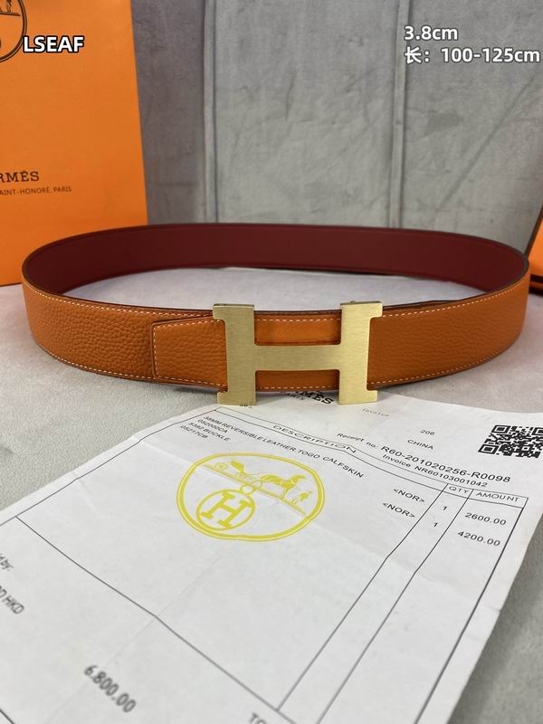Hermes  belt 38mmX100-125cm 8L (25)