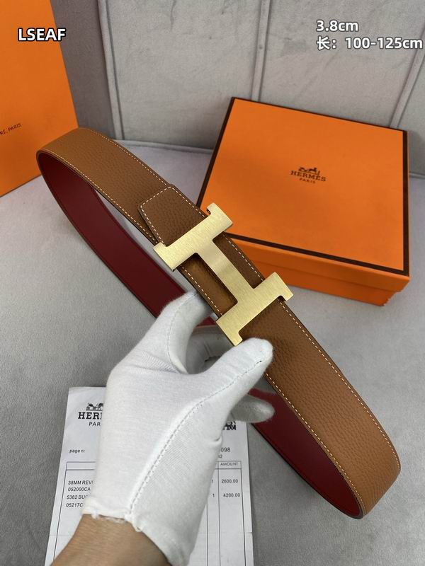 Hermes  belt 38mmX100-125cm 8L (29)
