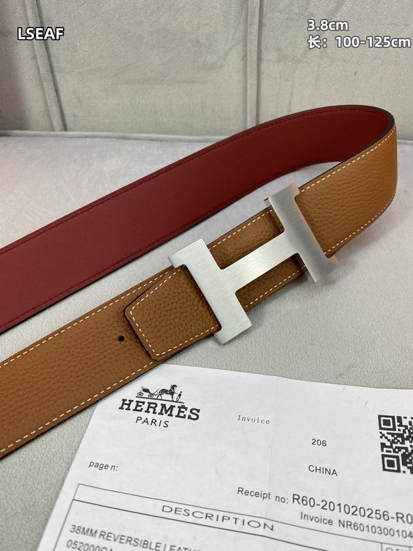 Hermes  belt 38mmX100-125cm 8L (35)