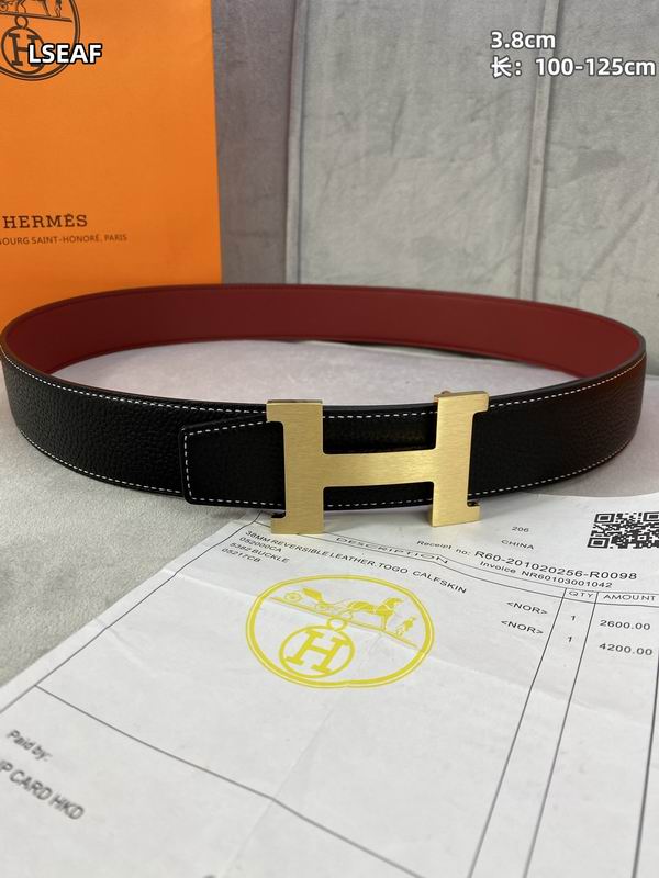 Hermes  belt 38mmX100-125cm 8L (43)