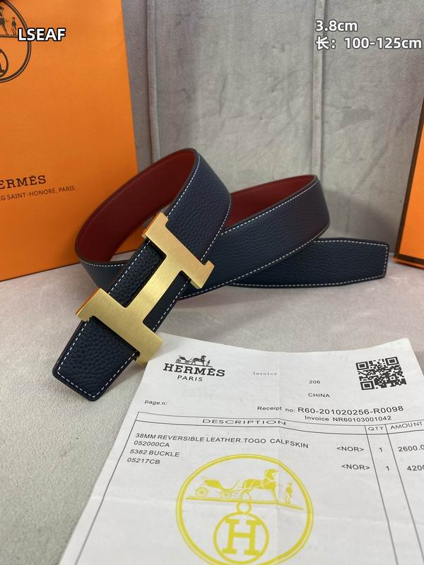 Hermes  belt 38mmX100-125cm 8L (47)
