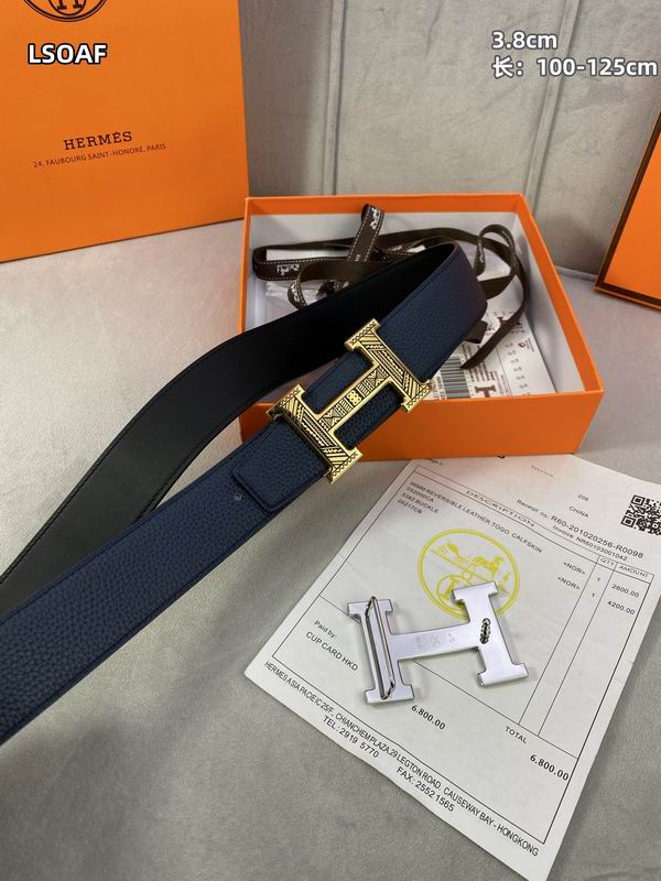 Hermes  belt 38mmX100-125cm 8L (58)