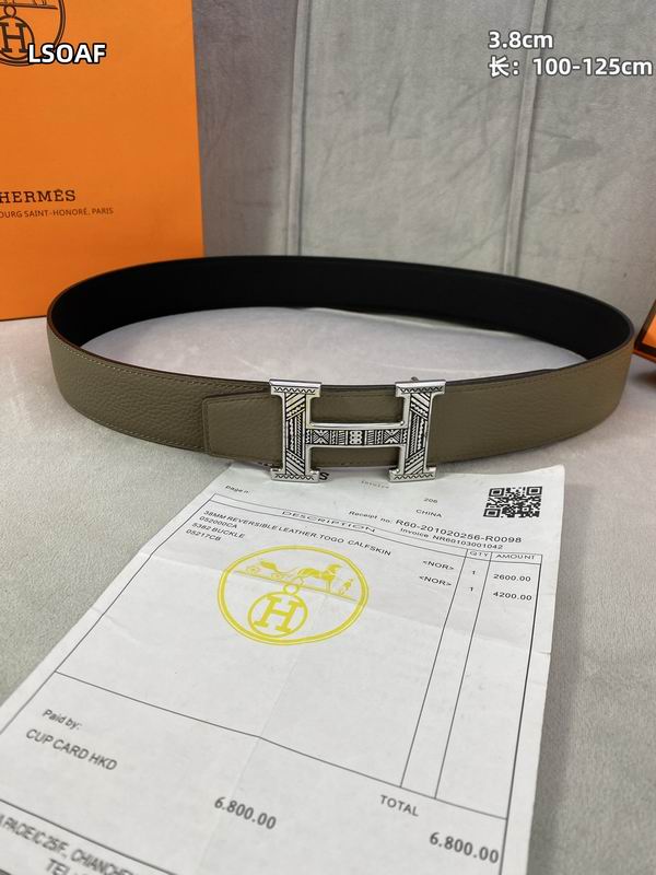 Hermes  belt 38mmX100-125cm 8L (82)