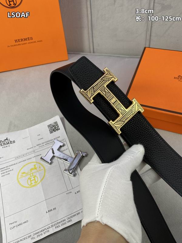 Hermes  belt 38mmX100-125cm 8L (85)