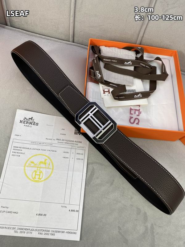 Hermes  belt 38mmX100-125cm 8L (9)