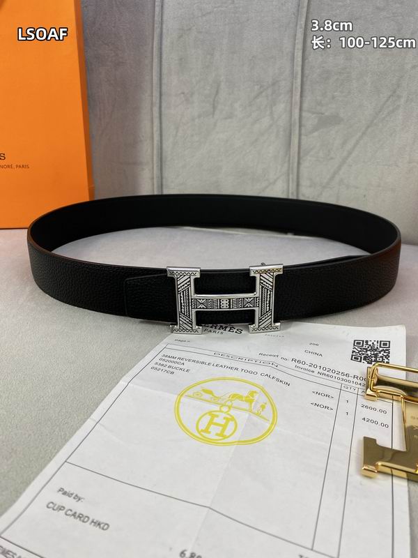 Hermes  belt 38mmX100-125cm 8L (90)