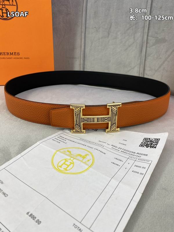 Hermes  belt 38mmX100-125cm 8L (98)