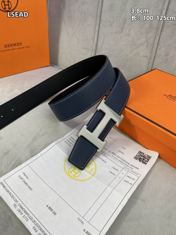 Hermes belt 38mmX100-125cm 8L (28)
